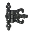 This is an image of Timco - Pair of Unequal Hinges - Antique Black 85mm (1 Pairs Bag) 442523