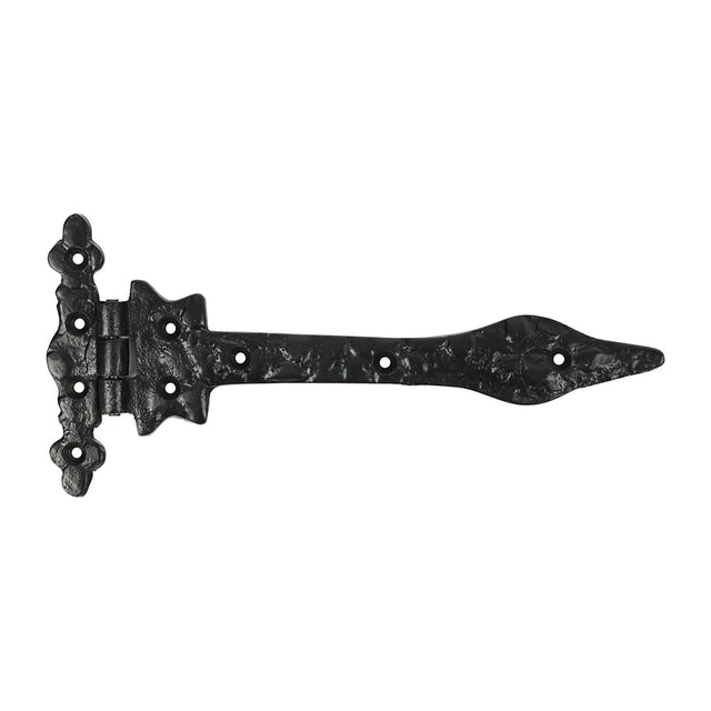This is an image of Timco - Pair of Spear Hinges - Antique Black 237mm (1 Pairs Bag) 442674
