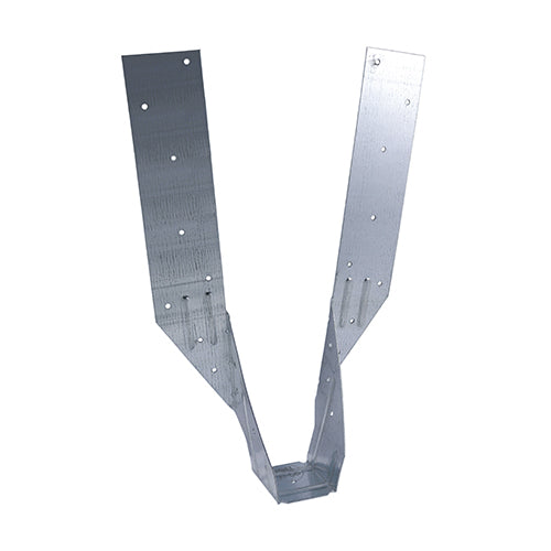 This is an image of Timco - Timber Hangers - No Tag - Galvanised 44 x 125 to 220mm 44TH
