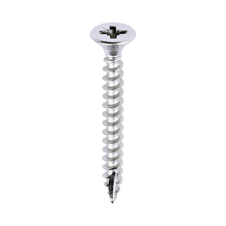 This is an image of Timco - Classic Multi-Purpose Screws - PZ - Double Countersunk - A2 Stainless Steel 4.5 x 40mm - (200 PCS Box) 45040CLASS