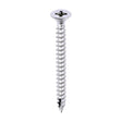 This is an image of Timco - Classic Multi-Purpose Screws - PZ - Double Countersunk - A2 Stainless Steel 4.5 x 50mm - (200 PCS Box) 45050CLASS