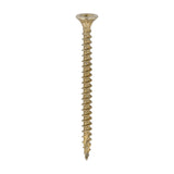 This is an image of Timco - C2 Strong-Fix Screws - PZ - Double Countersunk - Twin-Cut - Yellow 4.5 x 60mm - (200 PCS Box) 45060C2