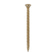 This is an image of Timco - C2 Strong-Fix Screws - PZ - Double Countersunk - Twin-Cut - Yellow 4.5 x 70mm - (200 PCS Box) 45070C2