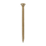 This is an image of Timco - C2 Strong-Fix Screws - PZ - Double Countersunk - Twin-Cut - Yellow 4.5 x 70mm - (200 PCS Box) 45070C2