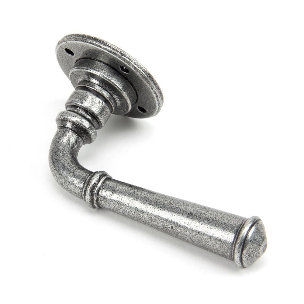 From The Anvil - Pewter Regency Lever on Rose Set | Sku. 45120 | Trade Door Handles.