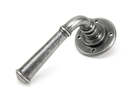 From The Anvil - Pewter Regency Lever on Rose Set | Sku. 45120 | Trade Door Handles.