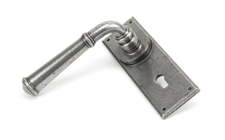 From The Anvil - Pewter Regency Lever Lock set | Sku. 45125 | Trade Door Handles.