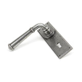 From The Anvil - Pewter Regency Lever Lock set | Sku. 45125 | Trade Door Handles.