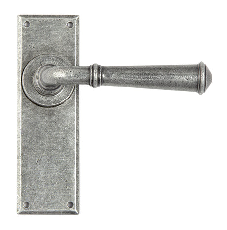 From The Anvil - Pewter Regency Lever Latch Set | Sku. 45126 | Trade Door Handles.