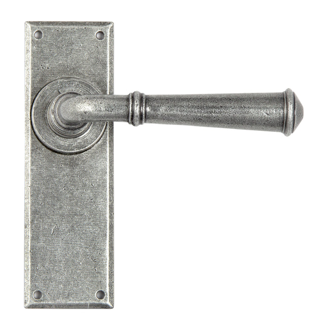 From The Anvil - Pewter Regency Lever Latch Set | Sku. 45126 | Trade Door Handles.