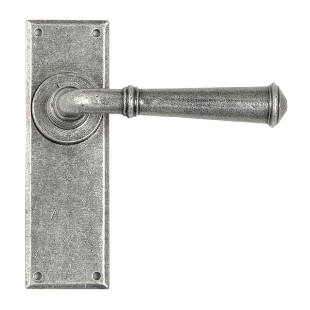 From The Anvil - Pewter Regency Lever Latch Set | Sku. 45126 | Trade Door Handles.