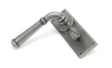From The Anvil - Pewter Regency Lever Bathroom Set | Sku. 45127 | Trade Door Handles.