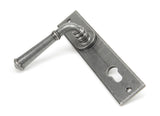 From The Anvil - Pewter Regency Lever Espag. Lock Set | Sku. 45129 | Trade Door Handles.
