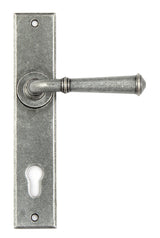 From The Anvil - Pewter Regency Lever Espag. Lock Set | Sku. 45129 | Trade Door Handles.