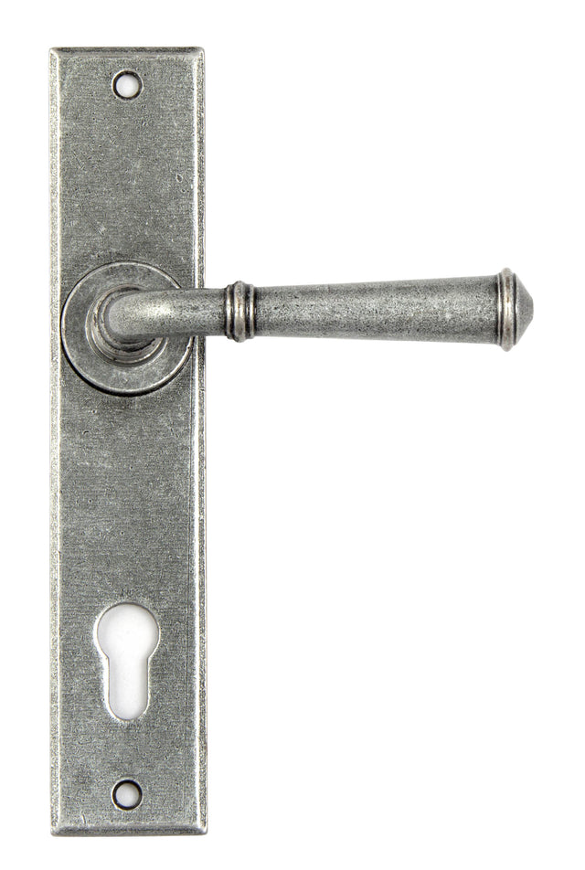 From The Anvil - Pewter Regency Lever Espag. Lock Set | Sku. 45129 | Trade Door Handles.