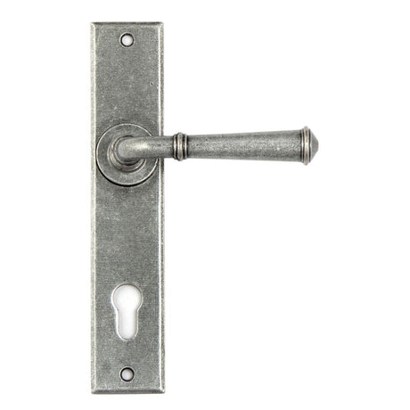 From The Anvil - Pewter Regency Lever Espag. Lock Set | Sku. 45129 | Trade Door Handles.