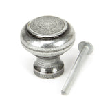 From The Anvil - Pewter Regency Cabinet Knob - Small | Sku. 45149 | Trade Door Handles.