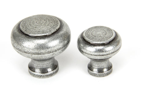 From The Anvil - Pewter Regency Cabinet Knob - Small | Sku. 45149 | Trade Door Handles.