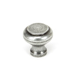 From The Anvil - Pewter Regency Cabinet Knob - Small | Sku. 45149 | Trade Door Handles.