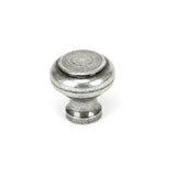 From The Anvil - Pewter Regency Cabinet Knob - Small | Sku. 45149 | Trade Door Handles.