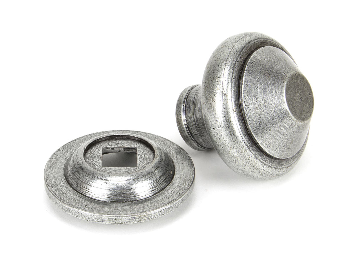 From The Anvil - Pewter Regency Centre Door Knob | Sku. 45155 | Trade Door Handles.