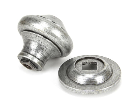 From The Anvil - Pewter Regency Centre Door Knob | Sku. 45155 | Trade Door Handles.