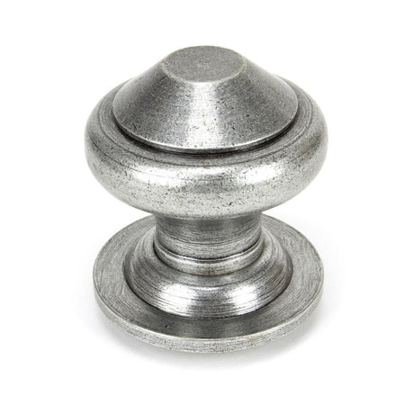 From The Anvil - Pewter Regency Centre Door Knob | Sku. 45155 | Trade Door Handles.