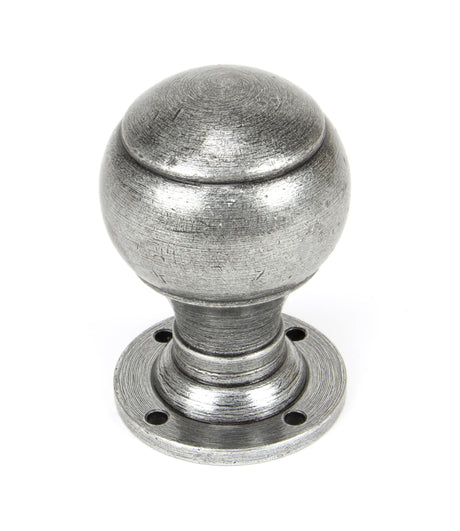 From The Anvil - Pewter Regency Mortice/Rim Knob Set | Sku. 45156 | Trade Door Handles.