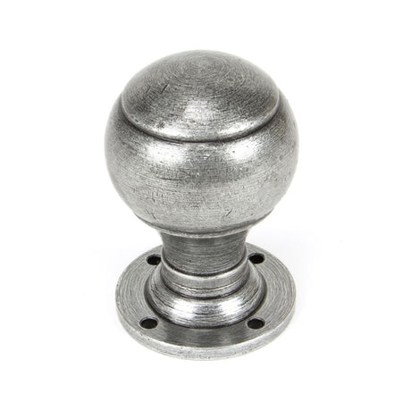 From The Anvil - Pewter Regency Mortice/Rim Knob Set | Sku. 45156 | Trade Door Handles.
