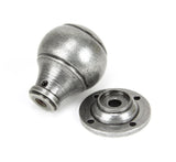 From The Anvil - Pewter Regency Mortice/Rim Knob Set | Sku. 45156 | Trade Door Handles.
