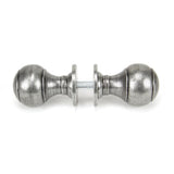 From The Anvil - Pewter Regency Mortice/Rim Knob Set | Sku. 45156 | Trade Door Handles.