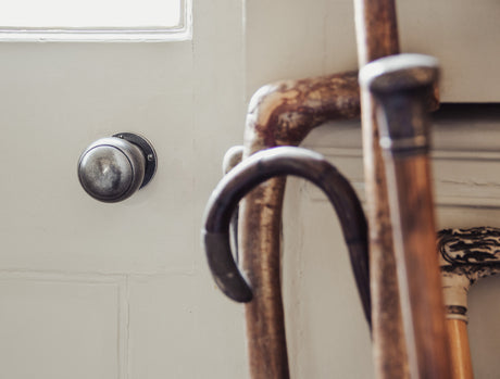 From The Anvil - Pewter Regency Mortice/Rim Knob Set | Sku. 45156 | Trade Door Handles.