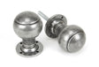 From The Anvil - Pewter Regency Mortice/Rim Knob Set | Sku. 45156 | Trade Door Handles.