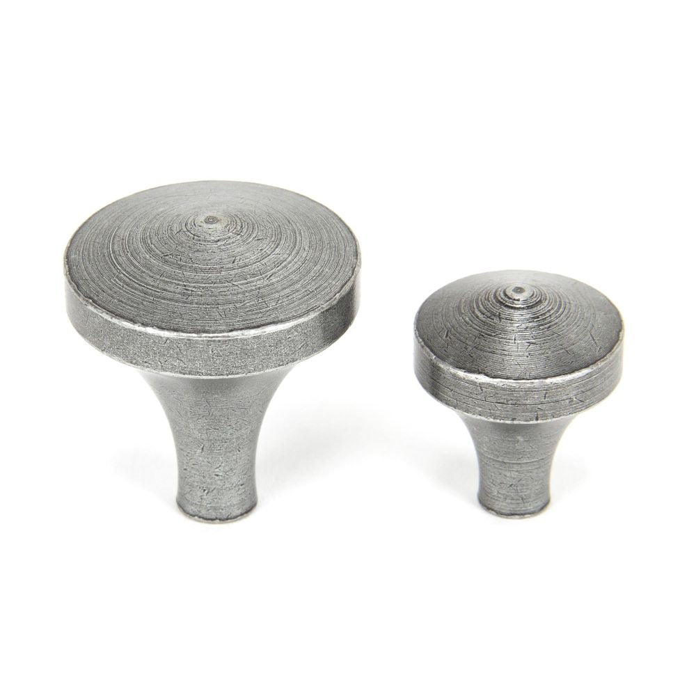From The Anvil - Pewter Shropshire Cabinet Knob - Small | Sku. 45211 | Trade Door Handles.