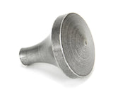 From The Anvil - Pewter Shropshire Cabinet Knob - Large | Sku. 45212 | Trade Door Handles.