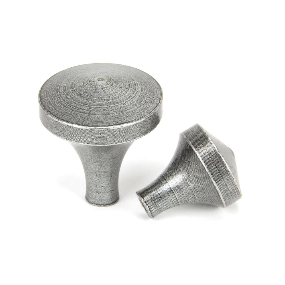 From The Anvil - Pewter Shropshire Cabinet Knob - Large | Sku. 45212 | Trade Door Handles.