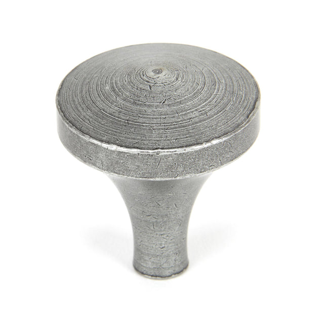 From The Anvil - Pewter Shropshire Cabinet Knob - Large | Sku. 45212 | Trade Door Handles.