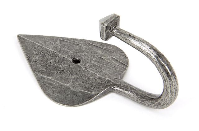 From The Anvil - Pewter Shropshire Coat Hook | Sku. 45233 | Trade Door Handles.