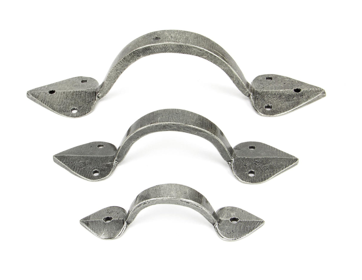 From The Anvil - Pewter Small Shropshire Pull Handle | Sku. 45245 | Trade Door Handles.