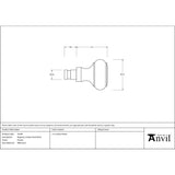 From The Anvil - Pewter Regency Curtain Finial (Pair) | Sku. 45290 | Trade Door Handles.