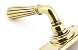 From The Anvil - Aged Brass Hinton Lever Lock Set | Sku. 45310 | Trade Door Handles.