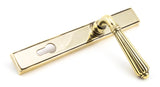 From The Anvil - Aged Brass Hinton Slimline Lever Espag. Lock Set | Sku. 45314 | Trade Door Handles.
