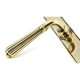 From The Anvil - Aged Brass Hinton Slimline Lever Espag. Lock Set | Sku. 45314 | Trade Door Handles.