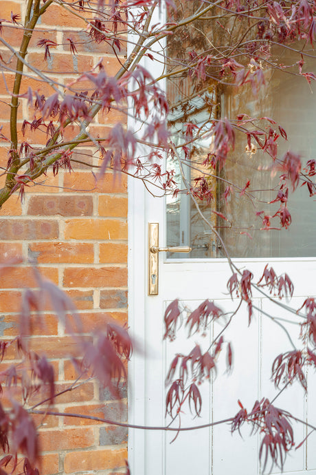 From The Anvil - Aged Brass Hinton Slimline Lever Espag. Lock Set | Sku. 45314 | Trade Door Handles.