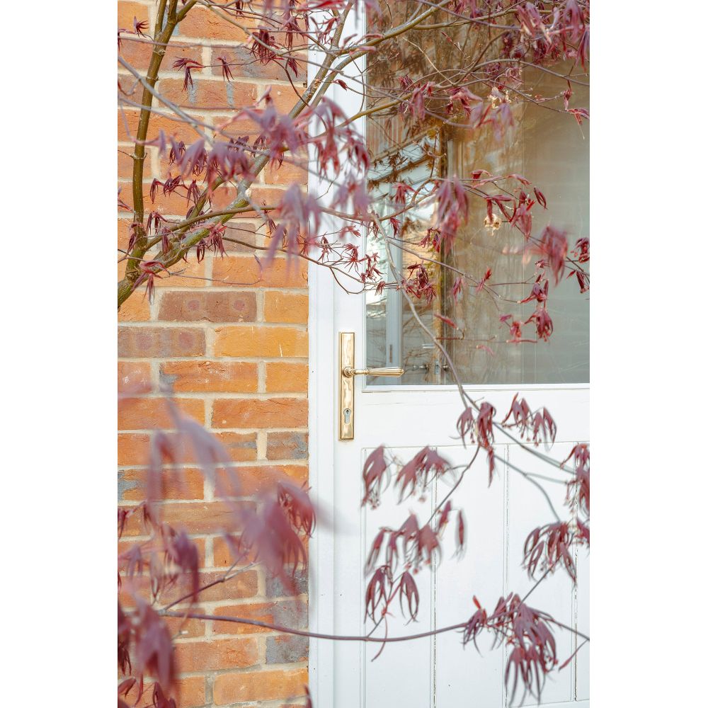 From The Anvil - Aged Brass Hinton Slimline Lever Espag. Lock Set | Sku. 45314 | Trade Door Handles.