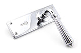 From The Anvil - Polished Chrome Hinton Lever Lock Set | Sku. 45316 | Trade Door Handles.