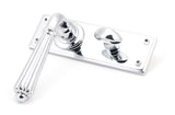From The Anvil - Polished Chrome Hinton Lever Bathroom Set | Sku. 45318 | Trade Door Handles.