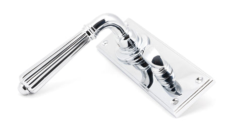 From The Anvil - Polished Chrome Hinton Lever Bathroom Set | Sku. 45318 | Trade Door Handles.