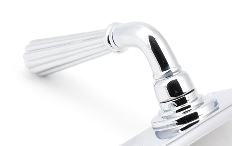 From The Anvil - Polished Chrome Hinton Lever Bathroom Set | Sku. 45318 | Trade Door Handles.