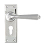 From The Anvil - Polished Chrome Hinton Lever Euro Lock Set | Sku. 45319 | Trade Door Handles.